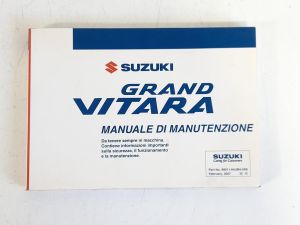 MANUALE D'USO E MANUTENZIONE   SUZUKI GRAND VITARA «II» (2005) [it047197]