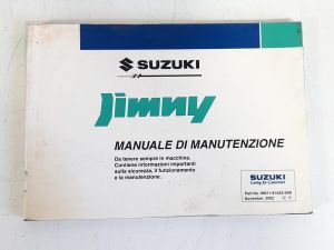 MANUALE D'USO E MANUTENZIONE   SUZUKI JIMNY «I» (1999) [it047195]