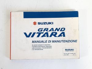 MANUALE D'USO E MANUTENZIONE   SUZUKI GRAND VITARA «II» (2005) [it047196]
