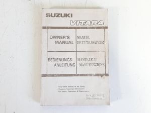 MANUALE D'USO E MANUTENZIONE   SUZUKI VITARA «I» (1989) [it047194]