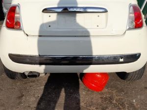 TRAVERSA PARAURTI POST.  FIAT 500 «II» (2008) [it061872]